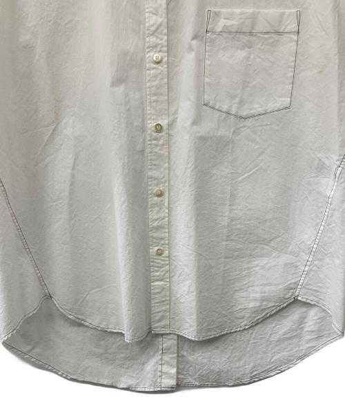 Ujoh（ウジョー）Ujoh (ウジョー) Full Open Shirt ホワイト サイズ:2の古着・服飾アイテム