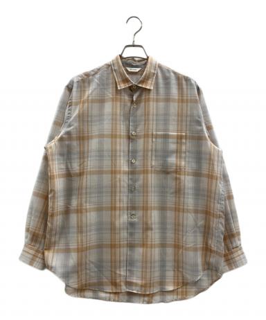 中古・古着通販】WELLDER (ウェルダー) Standard Shirt ベージュ