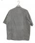 THE RERACS (ザ リラクス) BAND COLLAR PLACKET SHORT SLEEVE SHIRTS グレー サイズ:48：6000円