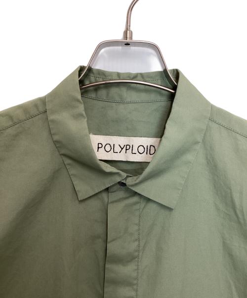 POLYPLOID（ポリプロイド）POLYPLOID (ポリプロイド) SHORT SLEEVE SHIRT TYPEC 黄緑 サイズ:3の古着・服飾アイテム