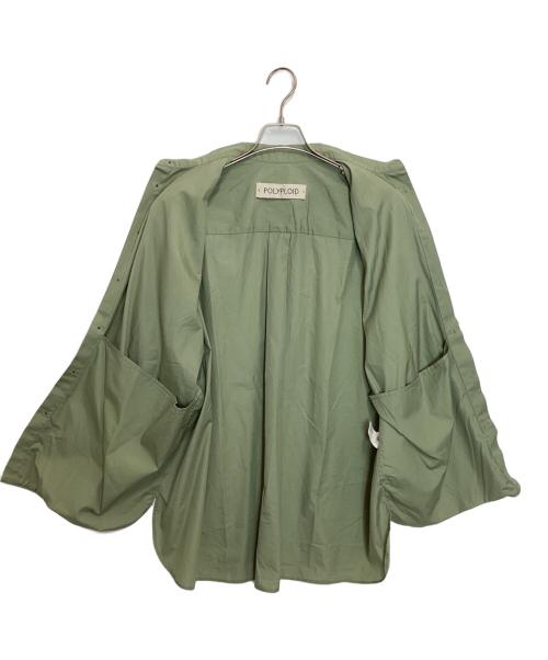POLYPLOID（ポリプロイド）POLYPLOID (ポリプロイド) SHORT SLEEVE SHIRT TYPEC 黄緑 サイズ:3の古着・服飾アイテム