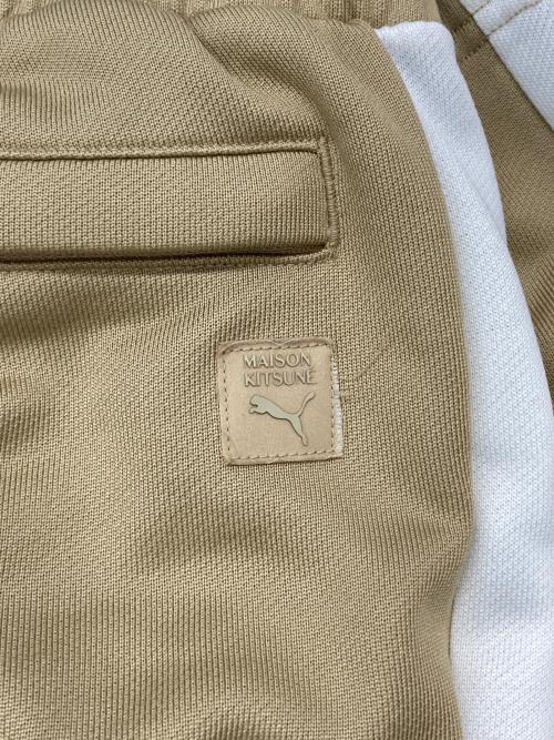 PUMA（プーマ）PUMA (プーマ) maison kitsune (メゾンキツネ) T7 TRACK PANT ベージュ サイズ:SIZE Sの古着・服飾アイテム