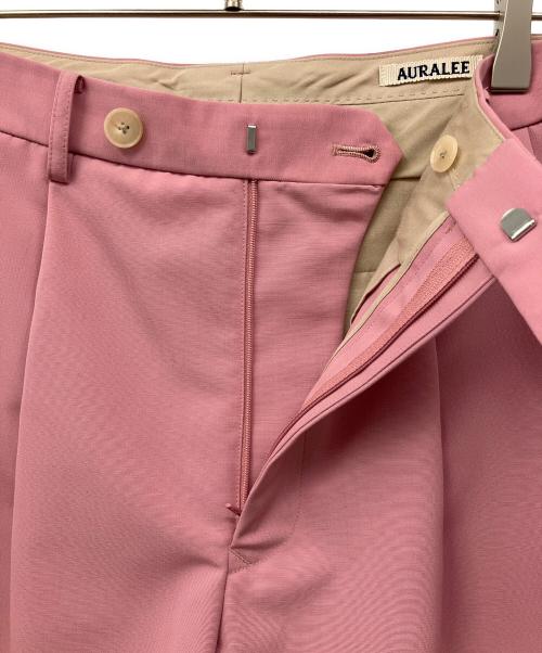 AURALEE（オーラリー）AURALEE (オーラリー) WOOL MAX CANVAS SHORTS ピンク サイズ:1の古着・服飾アイテム