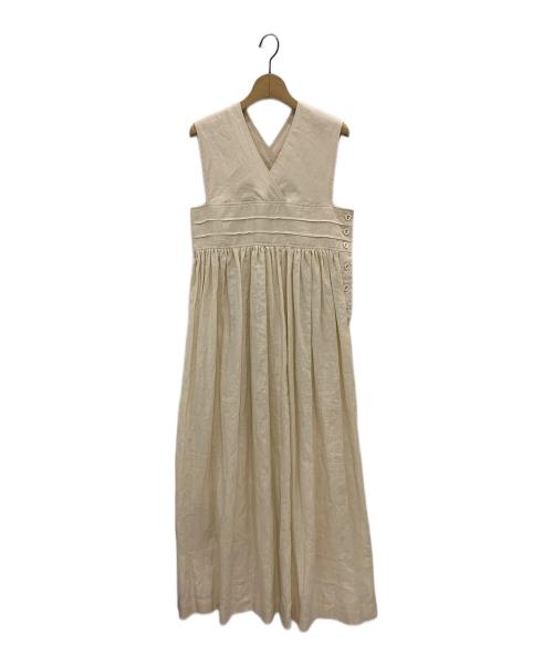 HYKE（ハイク）HYKE (ハイク) リネンマキシドレス オートミール サイズ:1の古着・服飾アイテム