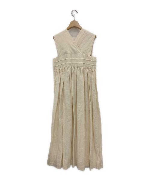 HYKE（ハイク）HYKE (ハイク) リネンマキシドレス オートミール サイズ:1の古着・服飾アイテム