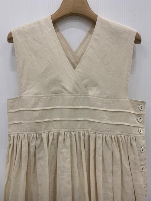 HYKE（ハイク）HYKE (ハイク) リネンマキシドレス オートミール サイズ:1の古着・服飾アイテム