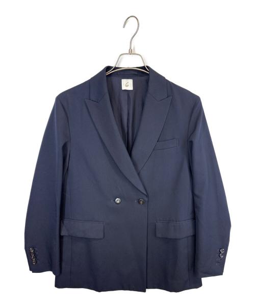 6(ROKU) BEAUTY&YOUTH（ロク ビューティーアンドユース）6(ROKU) BEAUTY&YOUTH (ロク ビューティーアンドユース) CHANGE BUTTON JACKET ネイビー サイズ:36の古着・服飾アイテム