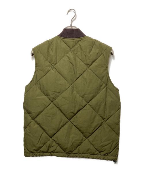 Acne studios（アクネ ストゥディオス）Acne studios (アクネ ストゥディオス) キルティングダウンベスト カーキ サイズ:46の古着・服飾アイテム