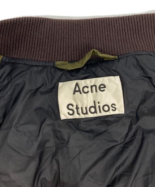 Acne studios（アクネ ストゥディオス）Acne studios (アクネ ストゥディオス) キルティングダウンベスト カーキ サイズ:46の古着・服飾アイテム