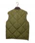 Acne studios (アクネ ストゥディオス) キルティングダウンベスト カーキ サイズ:46：12000円