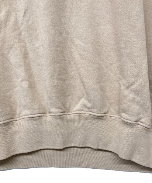 Sporty & Rich（スポーティーアンドリッチ）Sporty & Rich (スポーティーアンドリッチ) プリントスウェット ベージュ サイズ:Lの古着・服飾アイテム