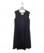 ENFOLDエンフォルド）の古着「アシンメトリー ワンピース」｜ブラック