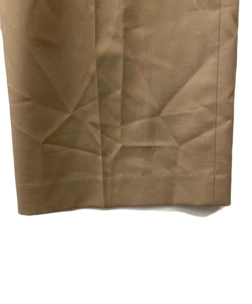 Noble（ノーブル）Noble (ノーブル) エステルツイルストレッチスラックスパンツ ベージュ サイズ:38の古着・服飾アイテム