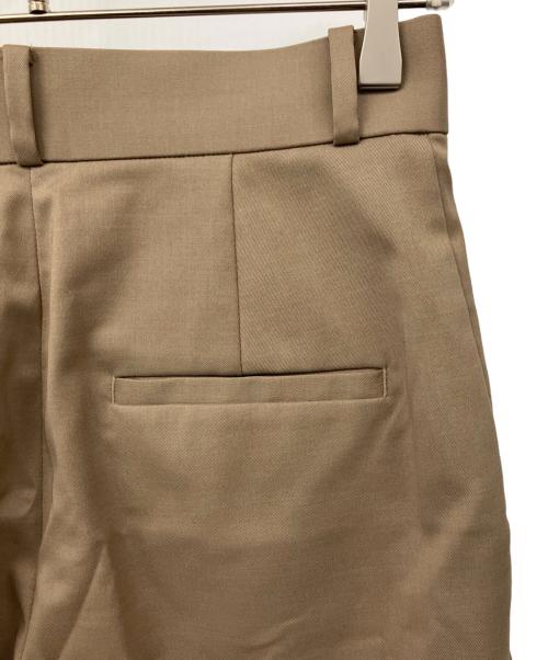 Noble（ノーブル）Noble (ノーブル) エステルツイルストレッチスラックスパンツ ベージュ サイズ:38の古着・服飾アイテム