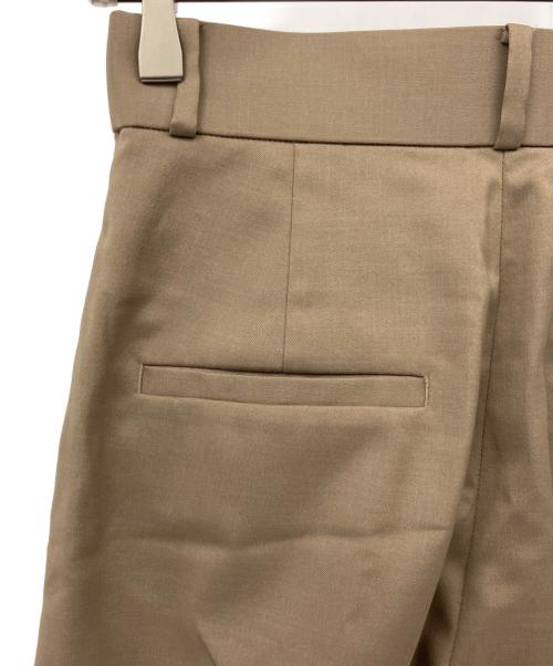 Noble（ノーブル）Noble (ノーブル) エステルツイルストレッチスラックスパンツ ベージュ サイズ:38の古着・服飾アイテム