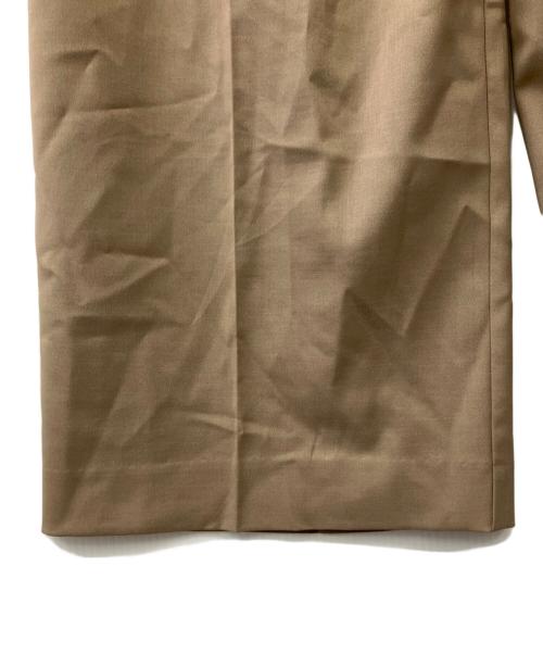 Noble（ノーブル）Noble (ノーブル) エステルツイルストレッチスラックスパンツ ベージュ サイズ:38の古着・服飾アイテム