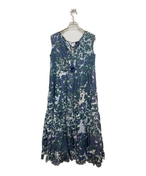 ne quittez pas（ヌキテパ）ne quittez pas (ヌキテパ) Shadow Botanical Print Sleevele グレー サイズ:FREEの古着・服飾アイテム