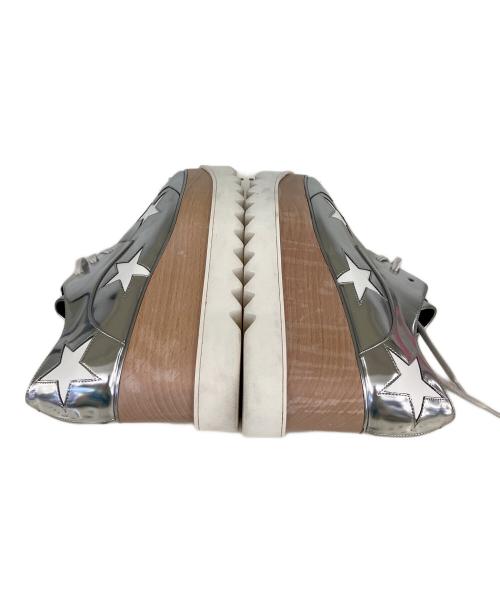 STELLA McCARTNEY（ステラマッカートニー）STELLA McCARTNEY (ステラマッカートニー) エリス プラットフォーム スター シューズ シルバー サイズ:37 1/2の古着・服飾アイテム