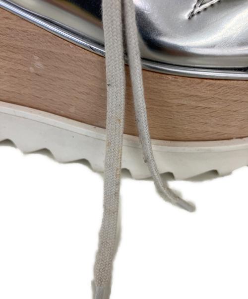 STELLA McCARTNEY（ステラマッカートニー）STELLA McCARTNEY (ステラマッカートニー) エリス プラットフォーム スター シューズ シルバー サイズ:37 1/2の古着・服飾アイテム