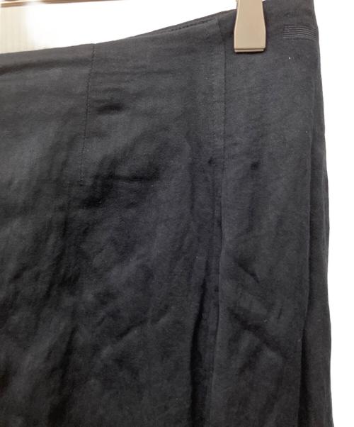 Y's（ワイズ）Y's (ワイズ) ボタンスカート ブラック サイズ:1の古着・服飾アイテム