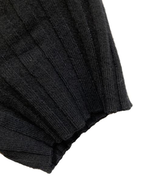 EMPORIO ARMANI（エンポリオ アルマーニ）EMPORIO ARMANI (エンポリオアルマーニ) ニットワンピース ブラック サイズ:SIZE 36の古着・服飾アイテム