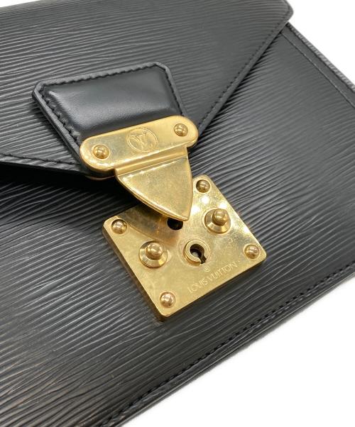 LOUIS VUITTON（ルイ ヴィトン）LOUIS VUITTON (ルイ ヴィトン) セカンドバッグ ブラックの古着・服飾アイテム