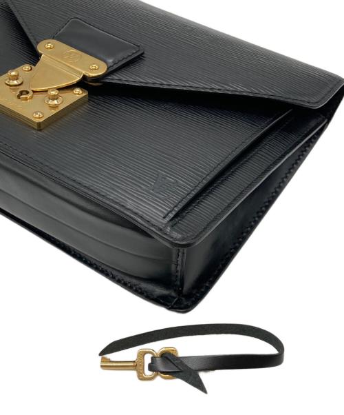 LOUIS VUITTON（ルイ ヴィトン）LOUIS VUITTON (ルイ ヴィトン) セカンドバッグ ブラックの古着・服飾アイテム