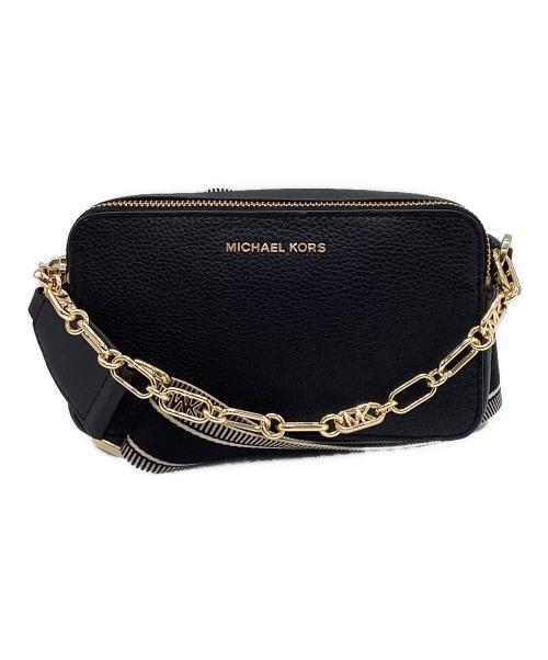 MICHAEL KORS（マイケル・コース）MICHAEL KORS (マイケル・コース) ショルダーバッグ ブラックの古着・服飾アイテム