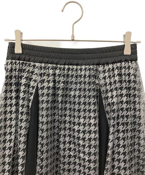GRACE CLASS（グレースクラス）GRACE CLASS (グレースクラス) 千鳥グリッターチュールスカート ブラック サイズ:36の古着・服飾アイテム