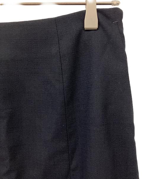 23区（ニジュウサンク）23区 (ニジュウサンク) ストレッチブッチャー スカート ネイビー サイズ:38の古着・服飾アイテム