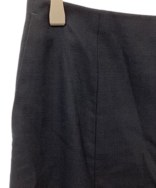 23区（ニジュウサンク）23区 (ニジュウサンク) ストレッチブッチャー スカート ネイビー サイズ:38の古着・服飾アイテム