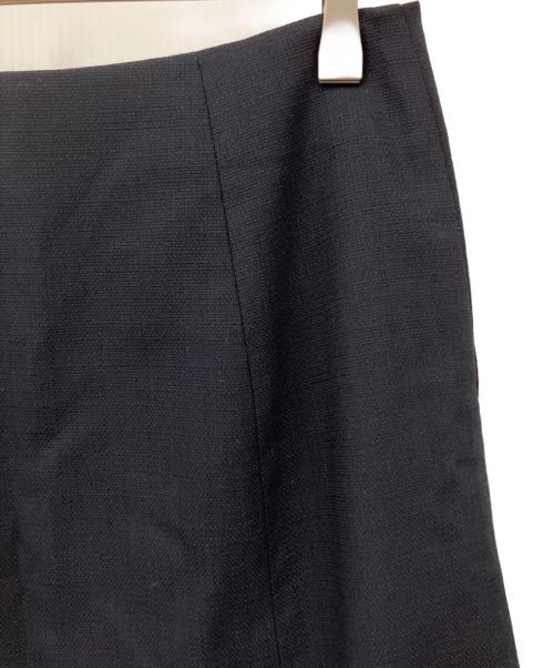 23区（ニジュウサンク）23区 (ニジュウサンク) ストレッチブッチャー スカート ネイビー サイズ:38の古着・服飾アイテム