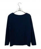 SOEJUソージュ）の古着「ボートネックニットソー」｜ネイビー