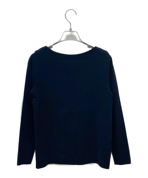 SOEJU（ソージュ）SOEJU (ソージュ) ボートネックニットソー ネイビー サイズ:Mの古着・服飾アイテム