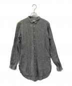 Bergfabelバーグファベル）の古着「リネンシャツ」｜グレー