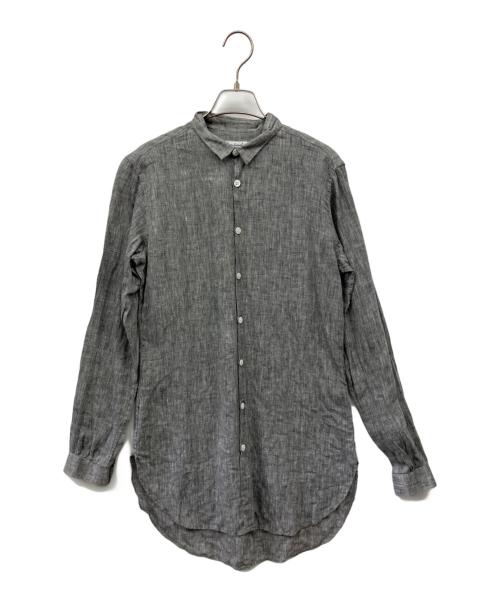 Bergfabel（バーグファベル）Bergfabel (バーグファベル) リネンシャツ グレー サイズ:Freeの古着・服飾アイテム
