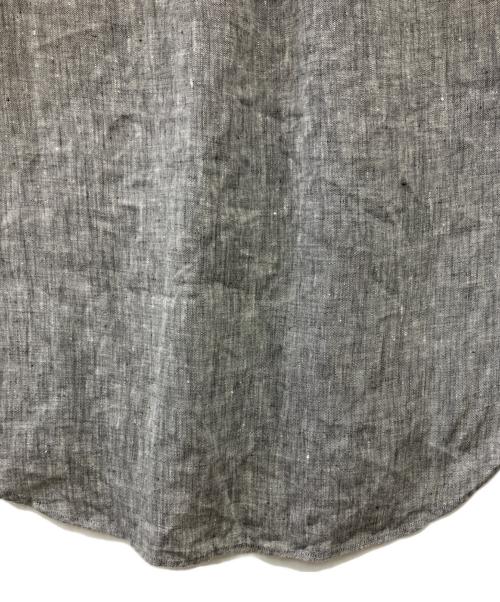 Bergfabel（バーグファベル）Bergfabel (バーグファベル) リネンシャツ グレー サイズ:Freeの古着・服飾アイテム