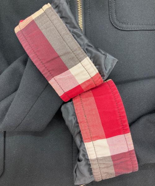 BLACK LABEL CRESTBRIDGE（ブラックレーベル クレストブリッジ）BLACK LABEL CRESTBRIDGE (ブラックレーベル クレストブリッジ) フーデッドジャケット ブラック サイズ:Lの古着・服飾アイテム