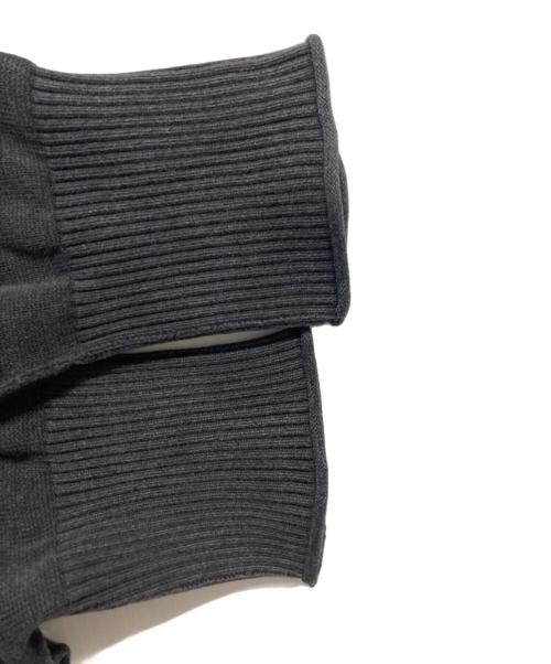 A-COLD-WALL（ア・コールド・ウォール）A-COLD-WALL (ア・コールド・ウォール) ロゴ刺繍コットンニット グレー サイズ:Lの古着・服飾アイテム