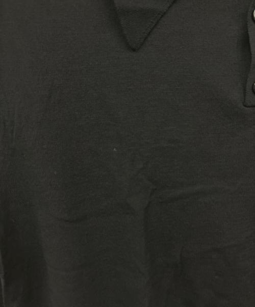 EVERYDAY I LIKE.（エヴリデイ アイ ライク）EVERYDAY I LIKE. (エヴリデイ アイ ライク) Cotton Poloshirt ニット ブラック サイズ:Fの古着・服飾アイテム