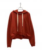 theoryセオリー）の古着「プルオーバーパーカー」｜オレンジ