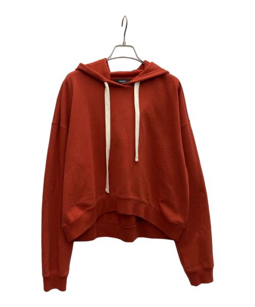 theory（セオリー）theory (セオリー) プルオーバーパーカー オレンジ サイズ:Sの古着・服飾アイテム