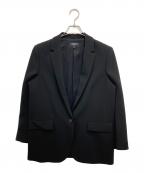 theoryセオリー）の古着「CLASSIC CRAPE/CASUAL BLAZER」｜ブラック