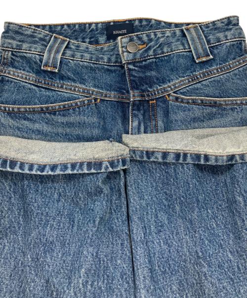 KHAITE（ケイト）KHAITE (ケイト) PREEN BLUE DENIM PANT インディゴ サイズ:W25の古着・服飾アイテム