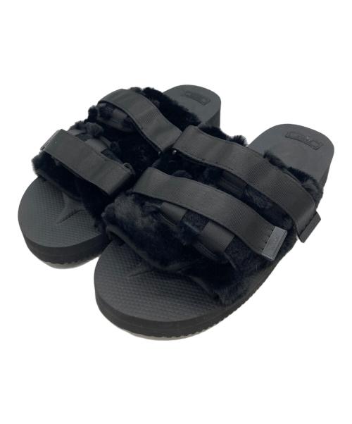 suicoke（スイコック）suicoke (スイコック) MOTOVPO/ファーサンダル ブラック サイズ:25の古着・服飾アイテム