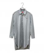 DIESELディーゼル）の古着「De-blex デニム シャツドレス」｜ライトブルー