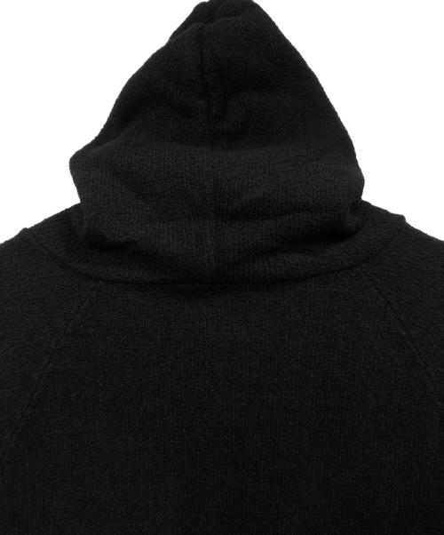 BAFY（バフィー）BAFY (バフィー) 5G ミドルゲージニット パーカー ブラック サイズ:48の古着・服飾アイテム