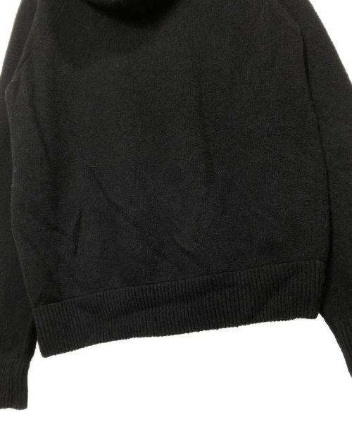 BAFY（バフィー）BAFY (バフィー) 5G ミドルゲージニット パーカー ブラック サイズ:48の古着・服飾アイテム