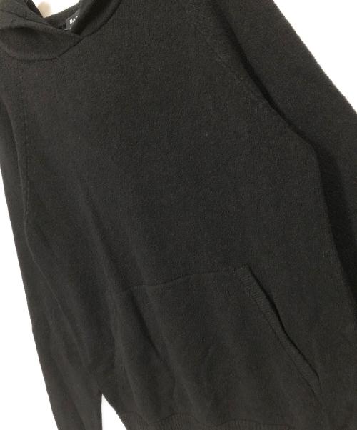 BAFY（バフィー）BAFY (バフィー) 5G ミドルゲージニット パーカー ブラック サイズ:48の古着・服飾アイテム