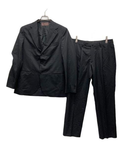 UNITED ARROWS TOKYO（ユナイテッドアローズトウキョウ）UNITED ARROWS TOKYO (ユナイテッドアローズトウキョウ) タスマニア ウール シングル3ボタン スーツ ブラック サイズ:46の古着・服飾アイテム